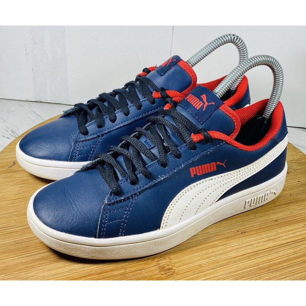 Puma Boy's Smash V2 Shoes Size 4C